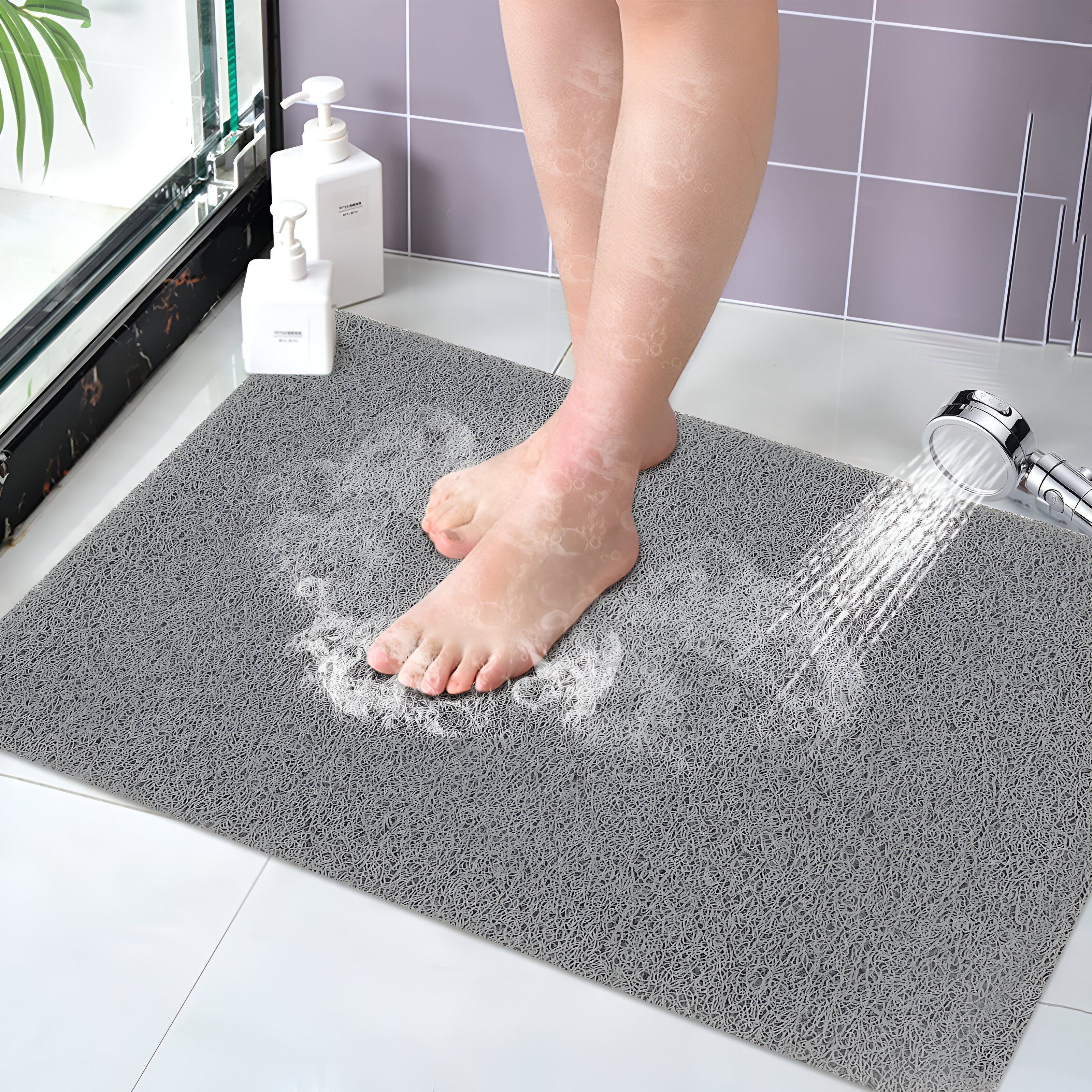 Secure Comfort Shower Mat | Soft Anti-Slip Technology