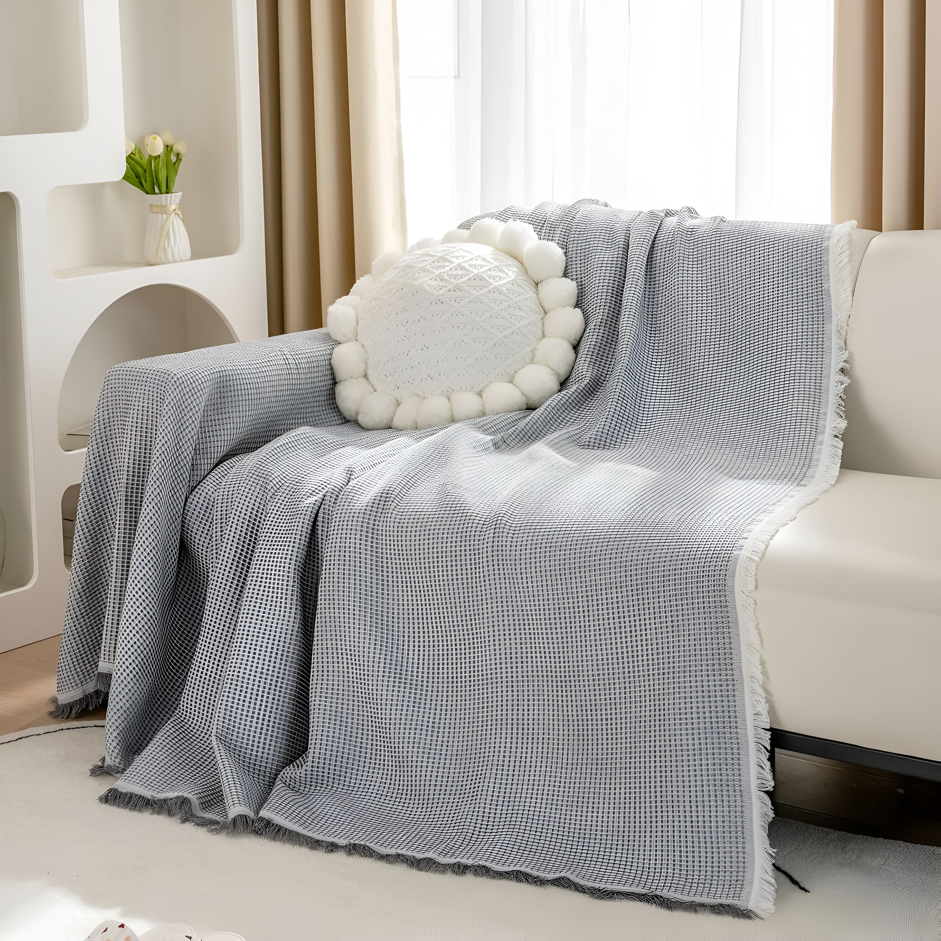 Pure Minimalist Slipcover | Modern Sofa Protection