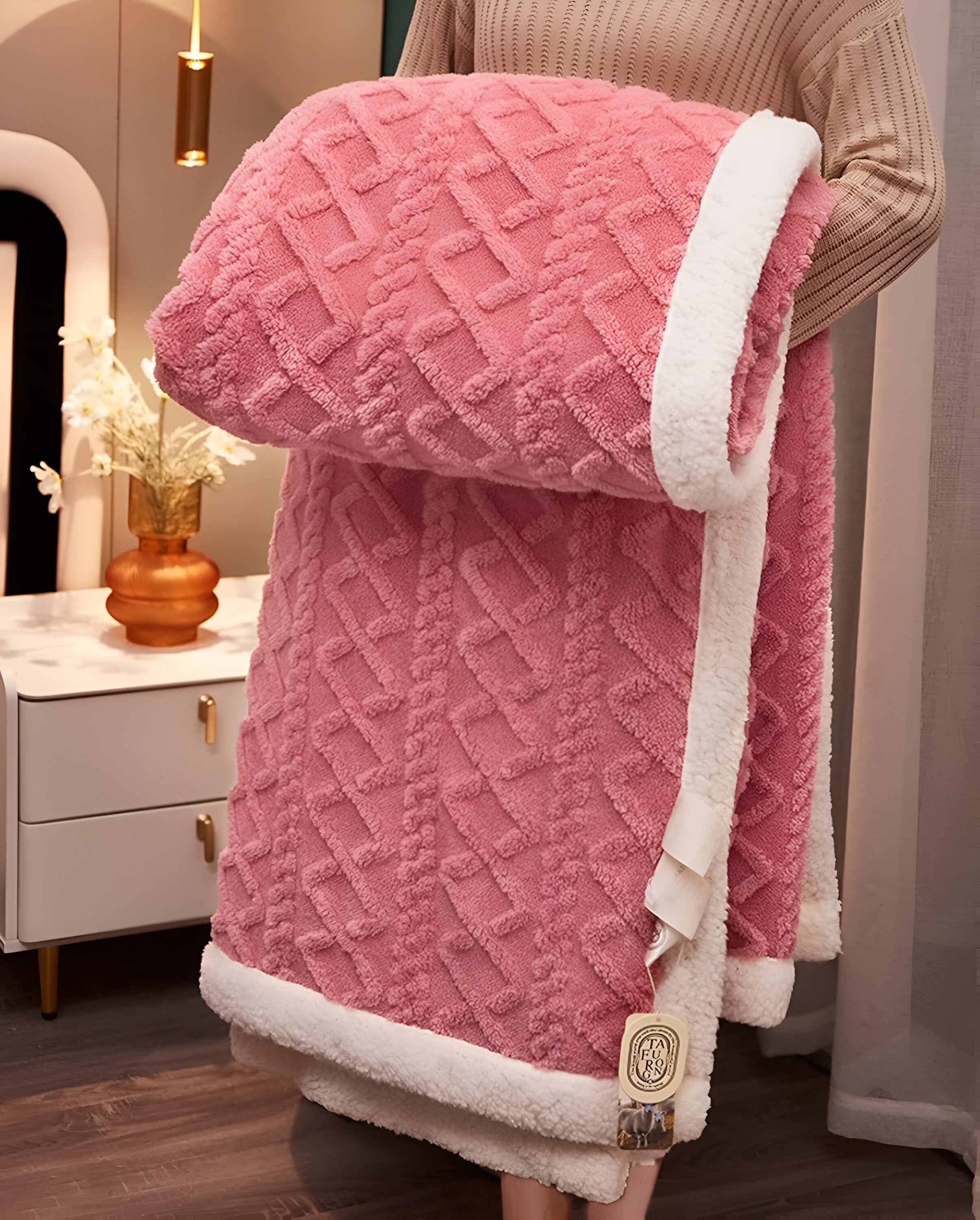 Cloud Comfort Sherpa Blanket | Ultra-Soft Snuggle Throw