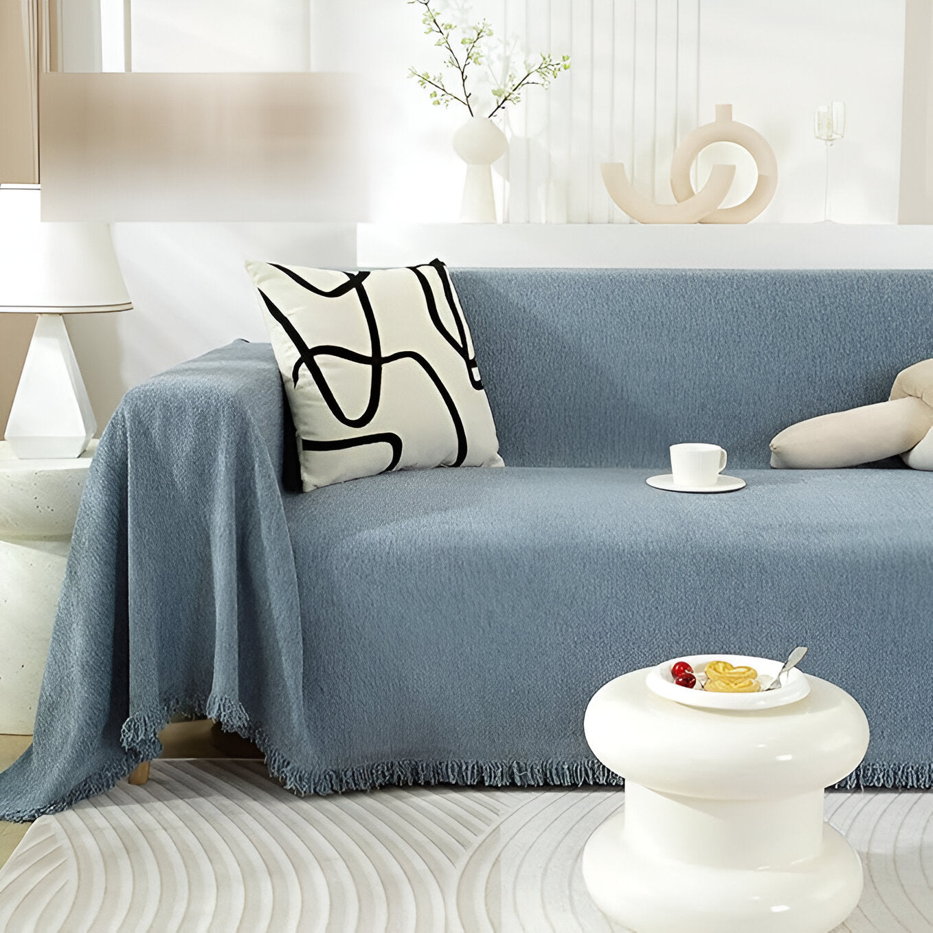 Pure Minimalist Slipcover | Modern Sofa Protection