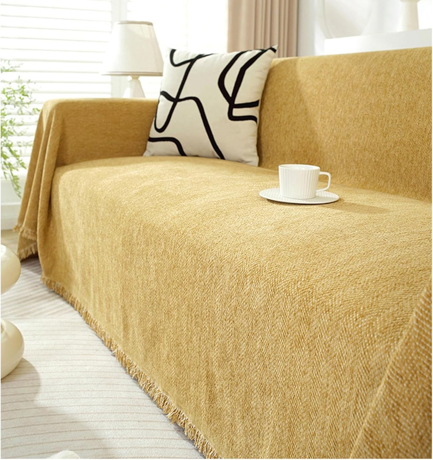 Pure Minimalist Slipcover | Modern Sofa Protection