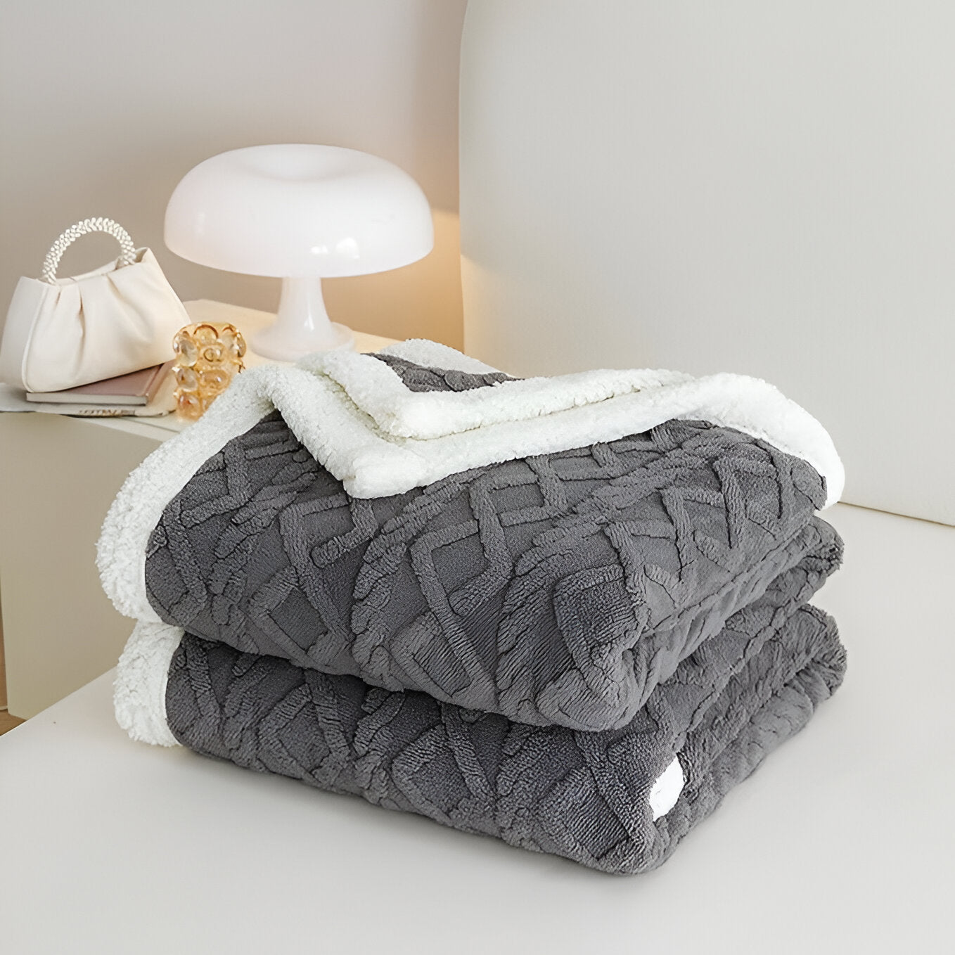 Cloud Comfort Sherpa Blanket | Ultra-Soft Snuggle Throw