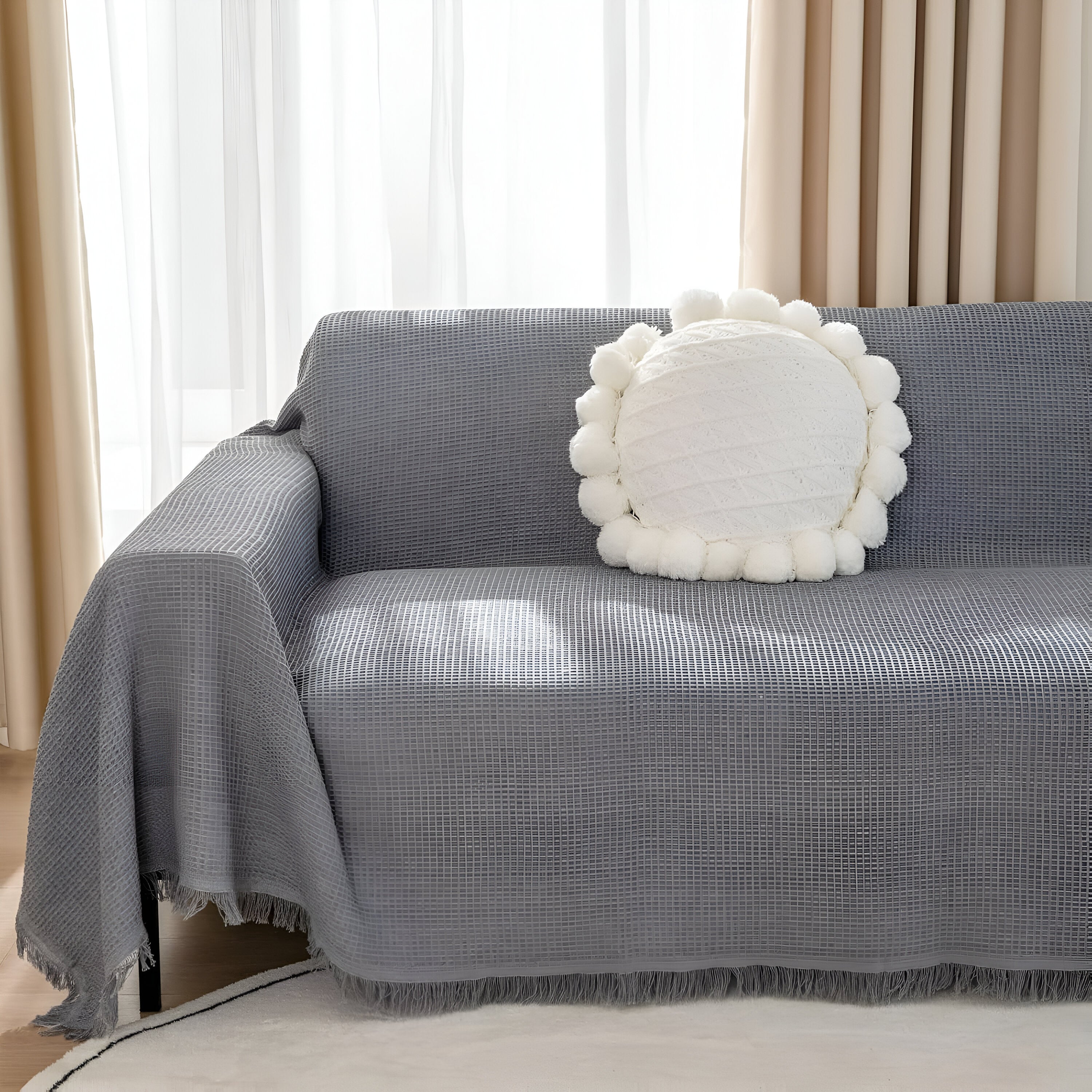Pure Minimalist Slipcover | Modern Sofa Protection