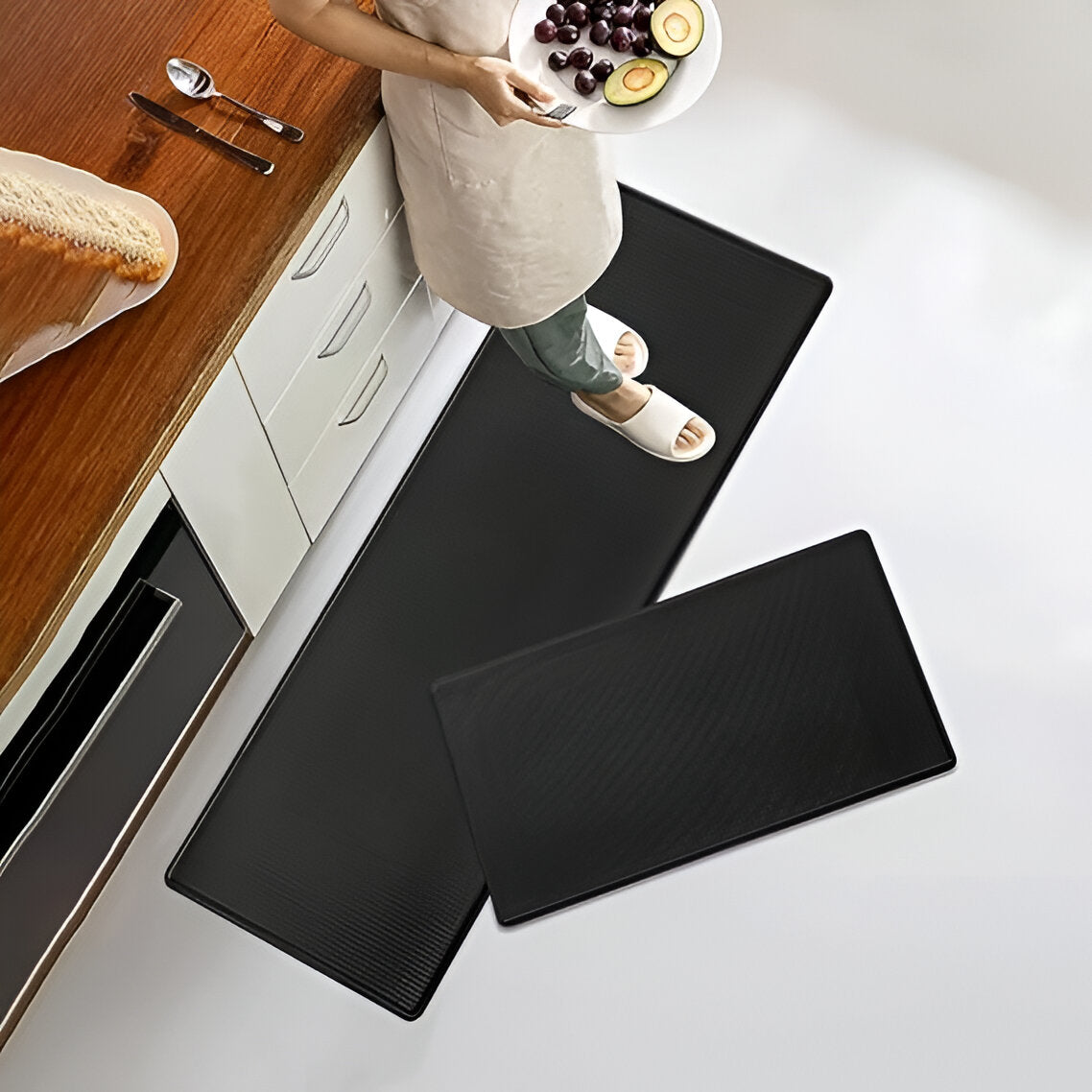 Anti-Fatigue Kitchen Mat | Non-Slip Comfort Cushion