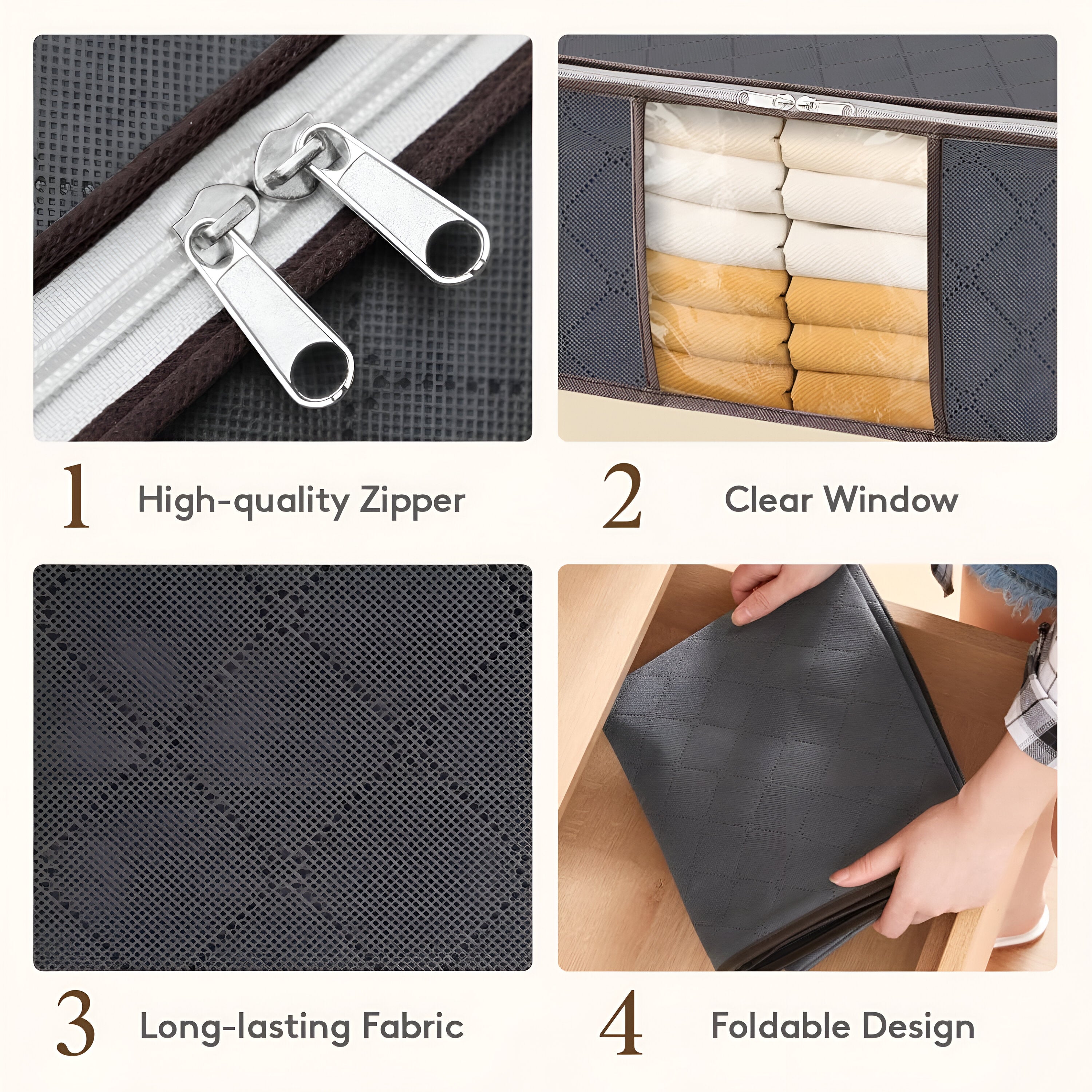 Clothes Organizer Storage Bag | Wardrobe Space Saver