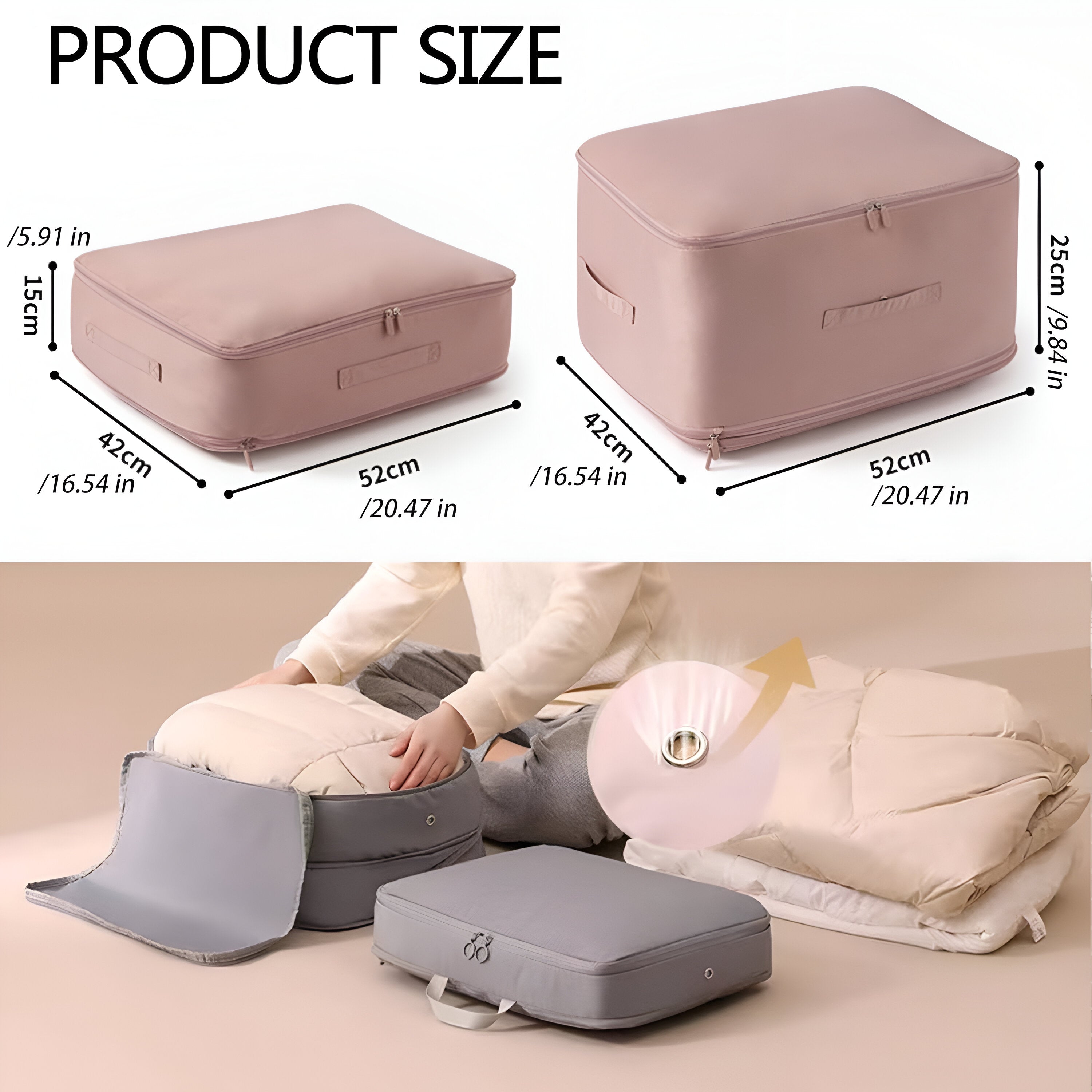 Vacuum Seal Storage Bag | Heavy-Duty Compression Pack