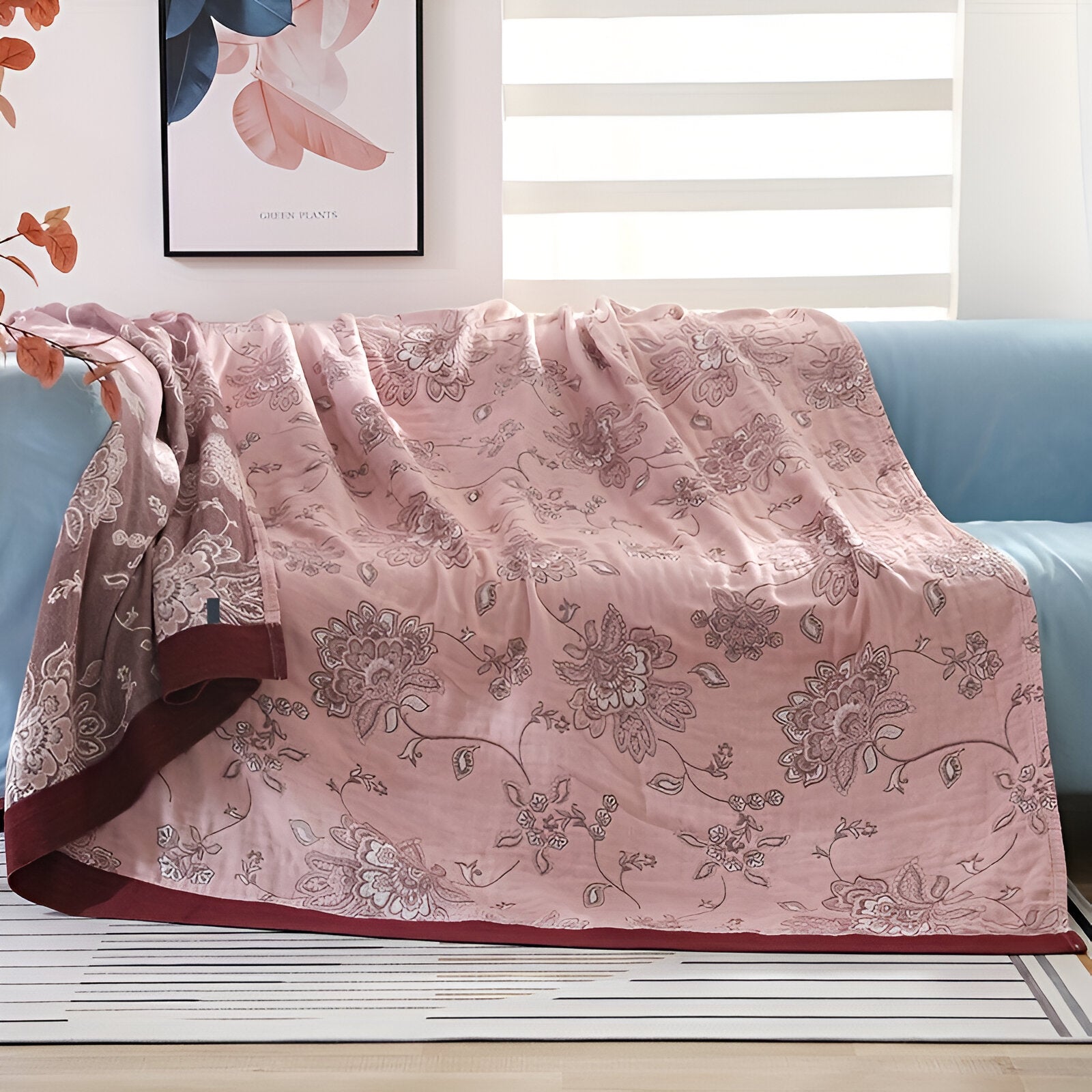 Floral Dream Blanket | Ultra-Soft Comfort Throw