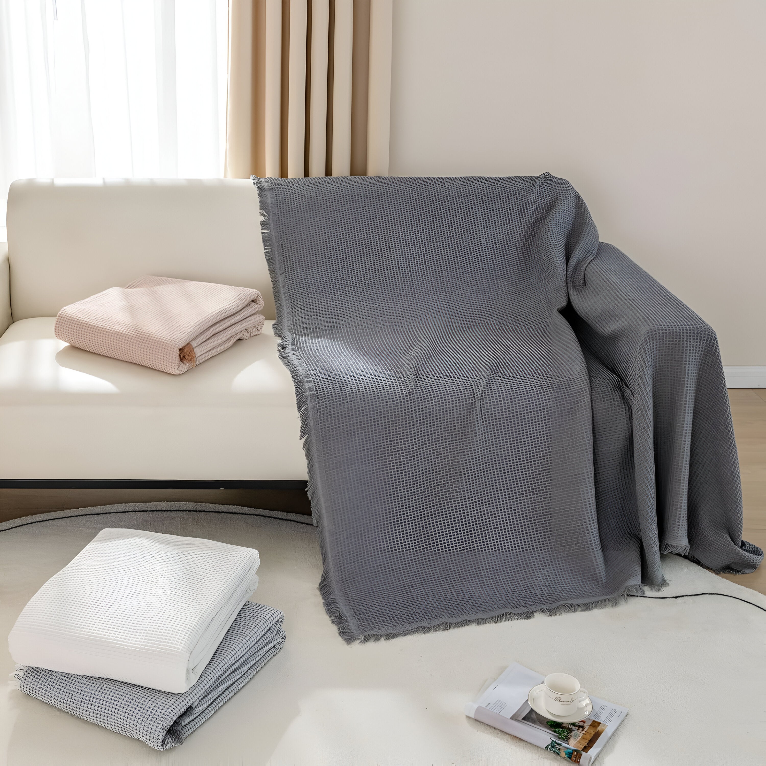 Pure Minimalist Slipcover | Modern Sofa Protection
