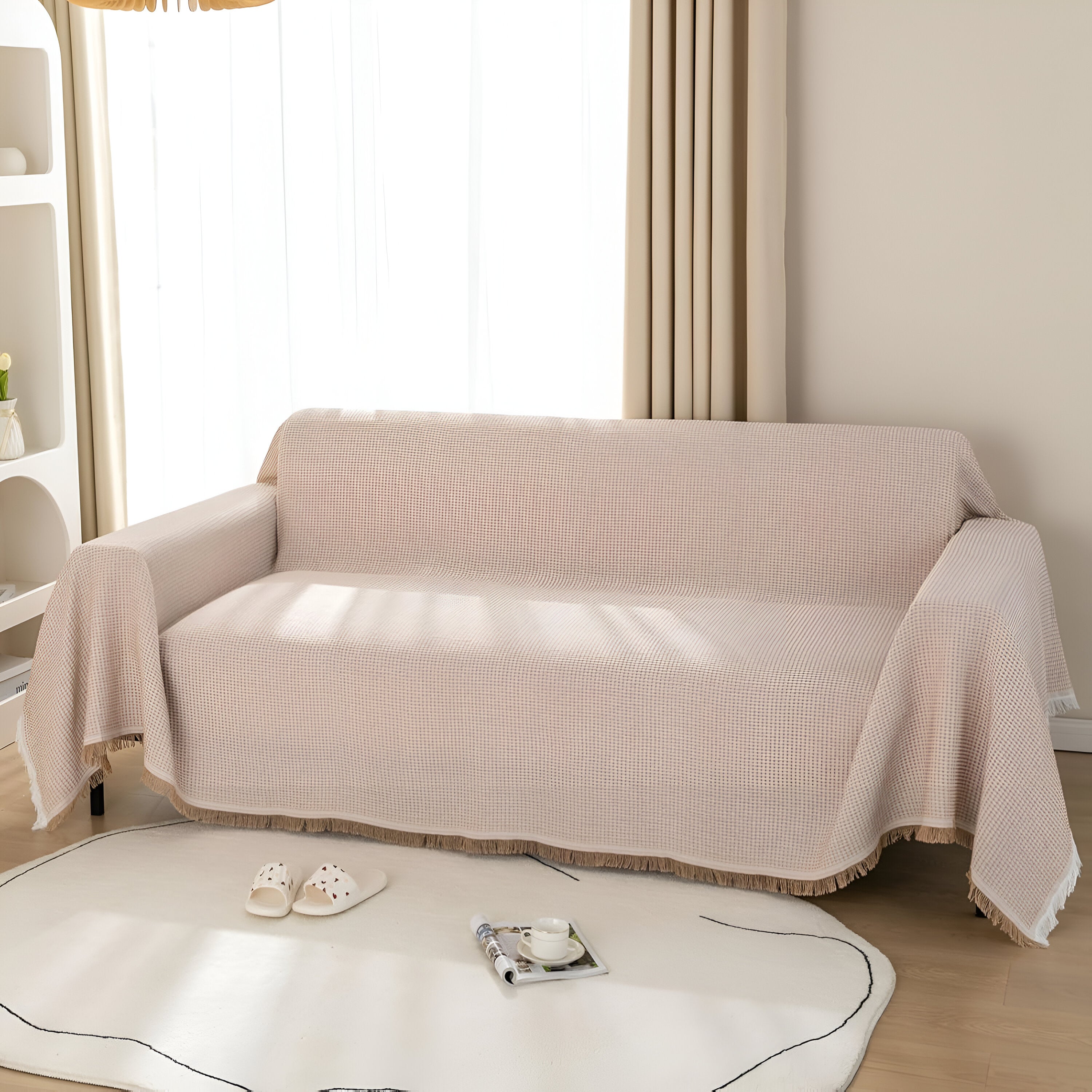 Pure Minimalist Slipcover | Modern Sofa Protection