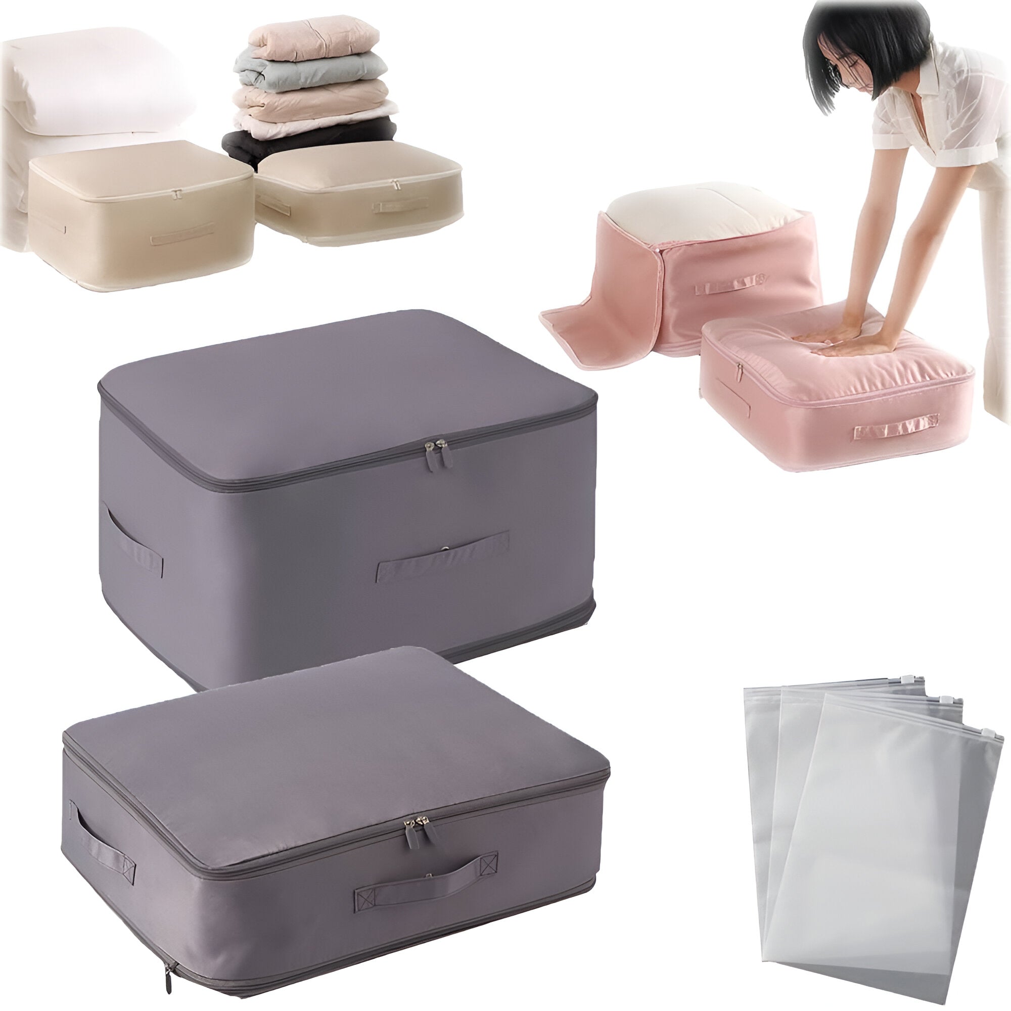 Vacuum Seal Storage Bag | Heavy-Duty Compression Pack