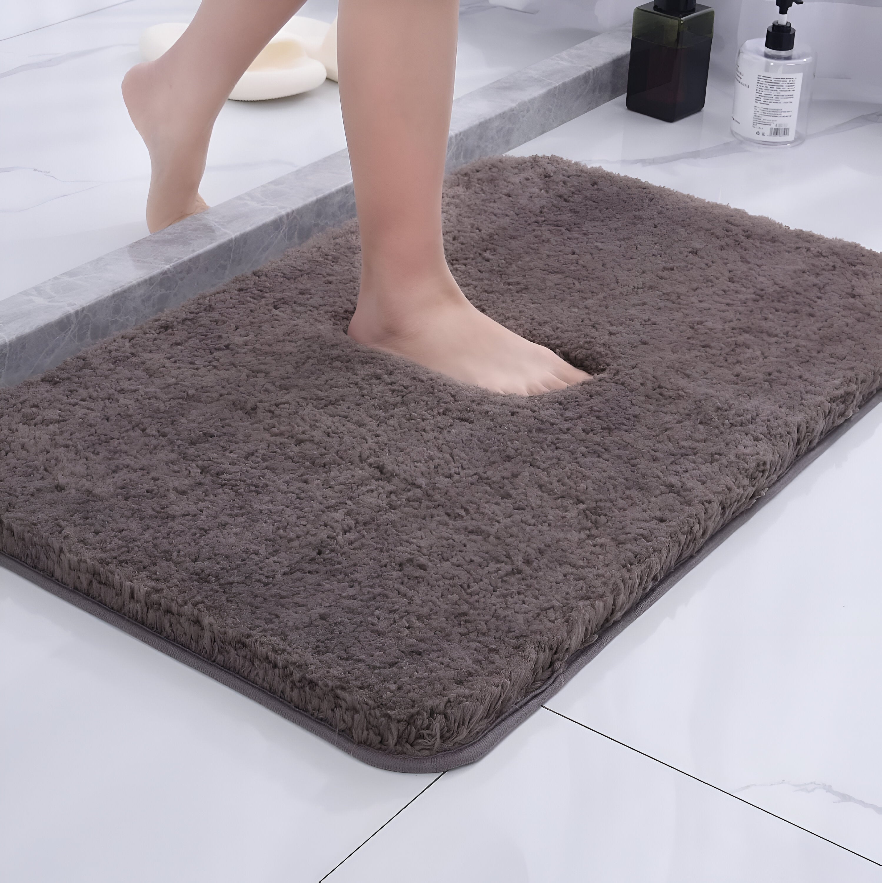 Cozy Fur Bath Mat | Ultra-Plush Luxury Rug
