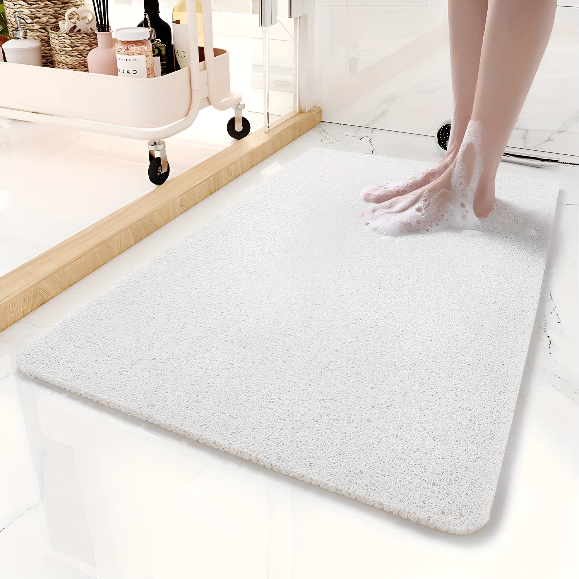 Secure Comfort Shower Mat | Soft Anti-Slip Technology